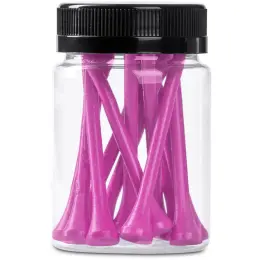 Altitude Swingstart Set of 12 Golf Tees Pink Jar